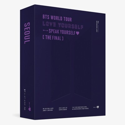 BTS WORLD TOUR 'LOVE YOURSELF:SPEAK YOURSELF' [THE FINAL] BLU-RAY+