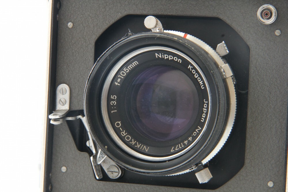 Exc++ Mamiya Marshal Press Nikkor-Q 105mm F/3.5 Nippon Kogaku from