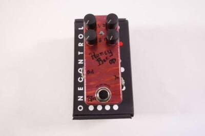 One Control Honey Bee OD 4K Mini Custom Guitar Effects Pedal Used