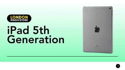 Apple iPad 5th Gen - 32GB 128GB - Wi-Fi + Cellular - 9.7