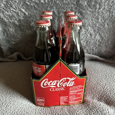 Vintage Coca-Cola Classic Christmas 1995 Edition 6-pack, 8 oz