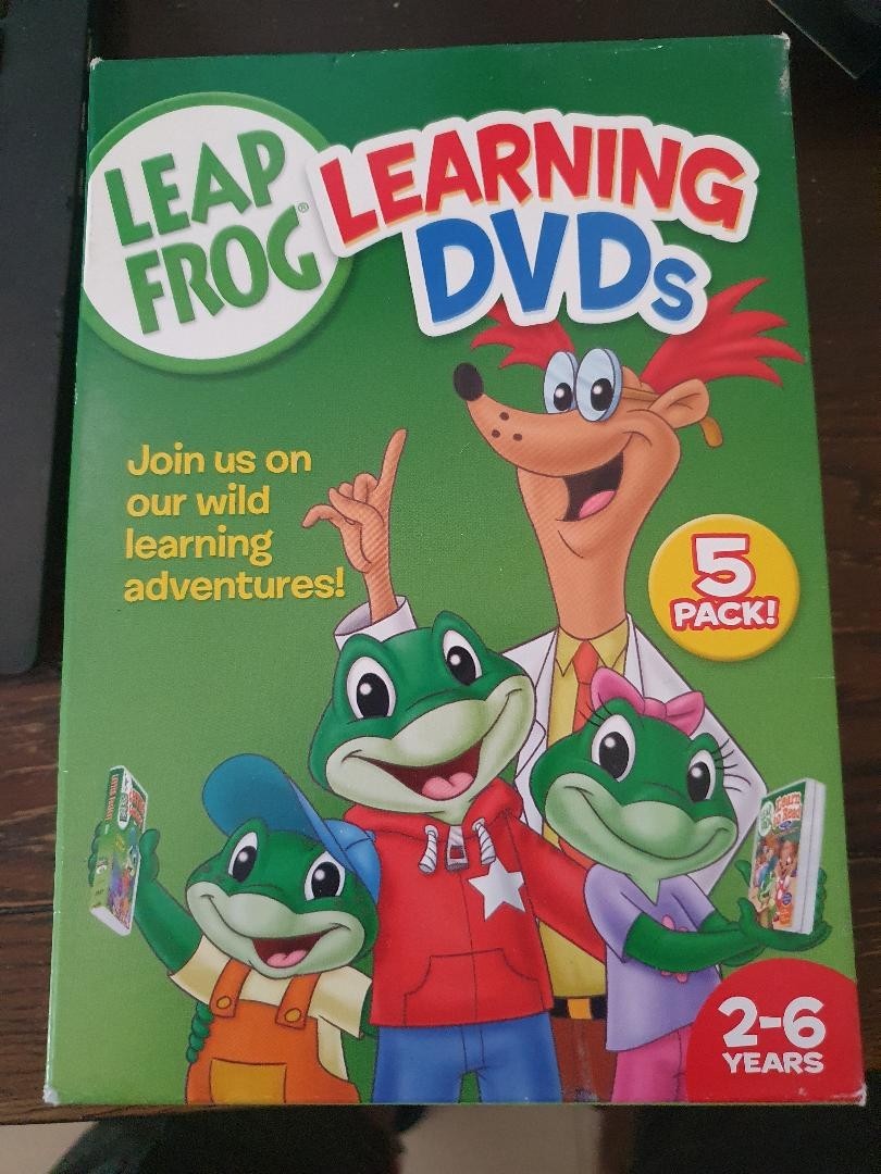 LeapFrog 5 Pack (DVD, 2006, 5-Disc Set) for sale online | eBay