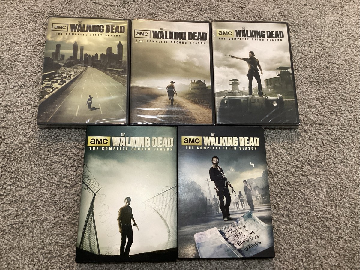 DVD The Walking Dead TV Show Seasons 1 2 3 4 5 #1, #2, #3 Sealed
