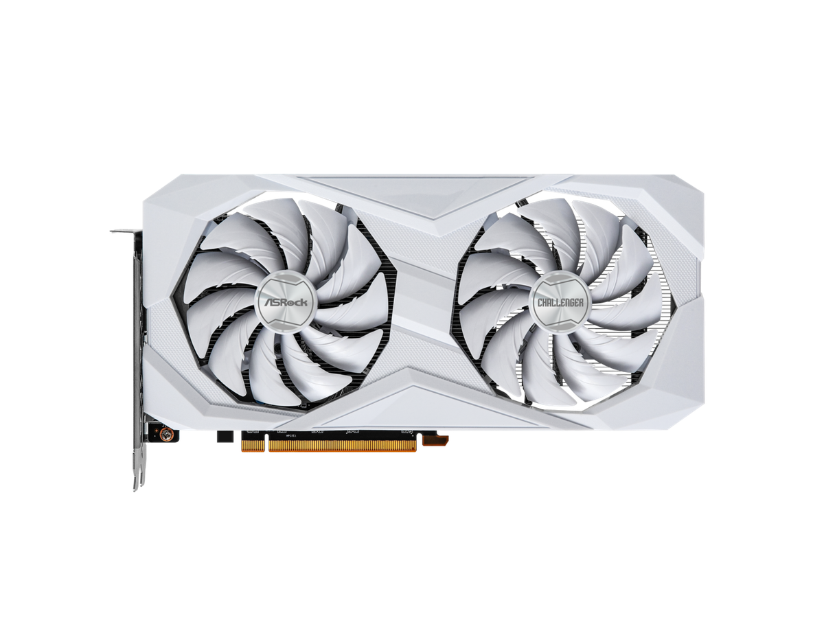 ASRock Radeon RX 6600 Challenger White 8GB GDDR6 PCI Express 4.0