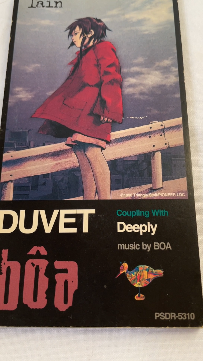 BOA DUVET serial experiments lain Anime theme song single CD DUVET