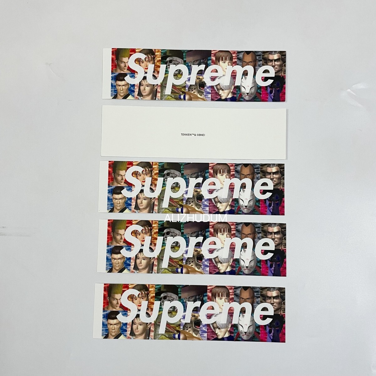 SUPREME TEKKEN BOX LOGO STICKER JAPANESE ANIME FW22 | eBay