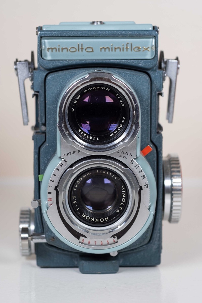 CLA'd Minolta Miniflex TLR Film Camera Rokkor 60mm f/3.5 | eBay