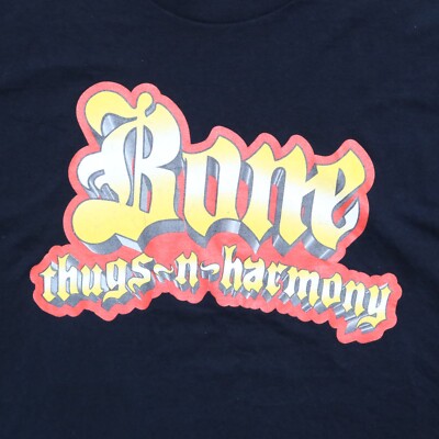 Vintage Bone Thugs n Harmony Wicked Wonka Tour Shirt Size XL Rap