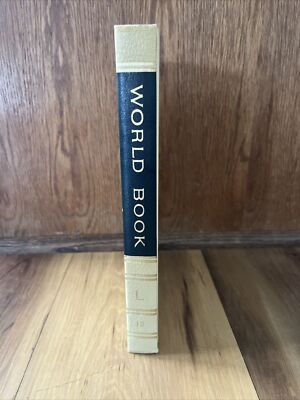 Vintage The World Book Encyclopedia 1967 Volume 12-L Top Edge Gold