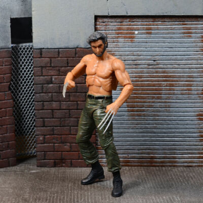 X-Men Wolverine Logan Hugh Jackman Figure PVC 1/12 Model 6in