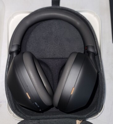 Sony WH-1000XM5 Wireless Noise Canceling Headphones - Black - Open