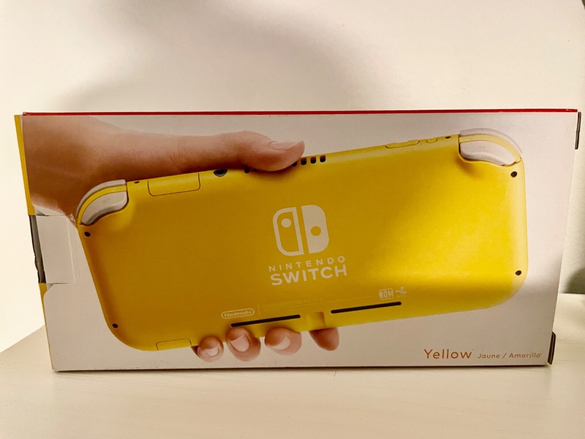 Nintendo Switch Lite Yellow (slightly used) | eBay