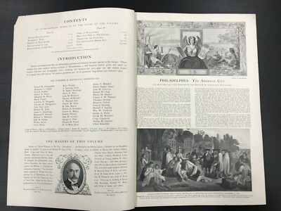 1902 Moses King's Philadelphia and Notable Philadelphians