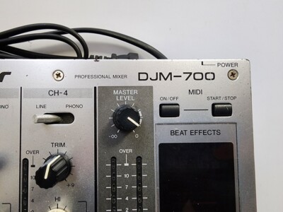 Pioneer DJM-700 Silver Digital DJ Mixer 4-Channel | eBay