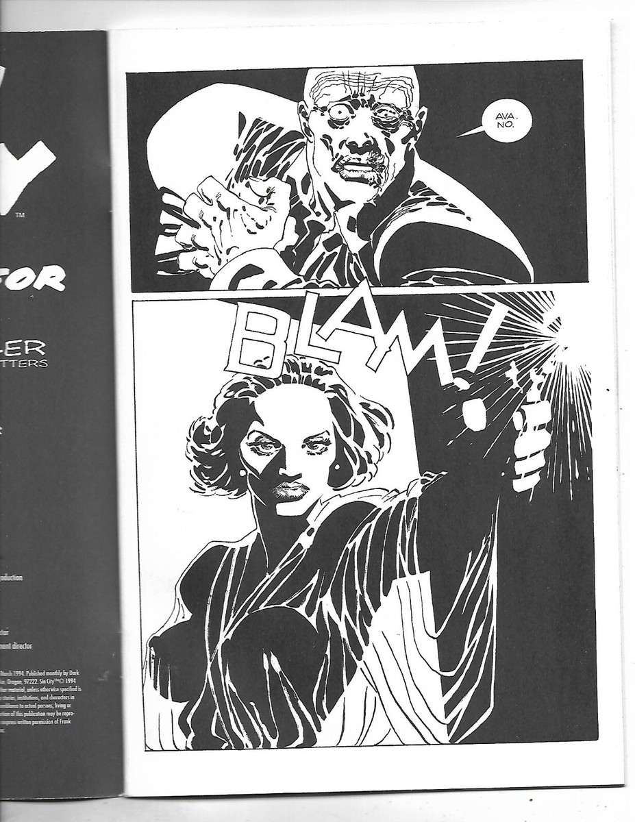Sin City: A Dame To Kill For #4, 1994, 9.6, NM+, Frank Miller Dark