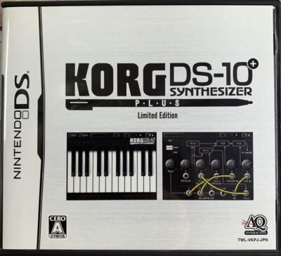 Korg DS-10 Plus Limited Edition Nintendo DS From Japan Japanese