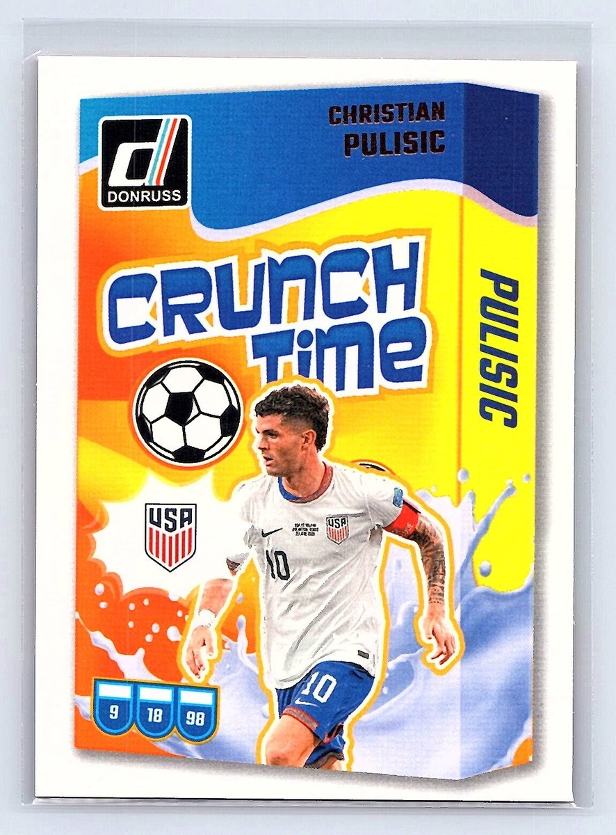 Christian Pulisic 2024-25 Donruss Soccer Crunch Time #1 | eBay