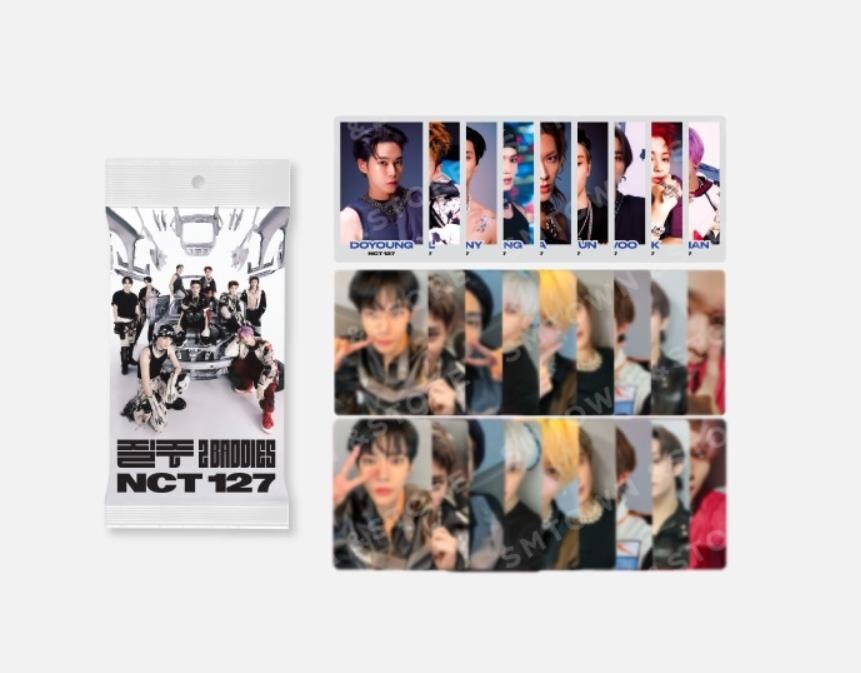NCT 127 2 Baddies SMTOWN OFFICIAL MD PHOTOCARD RANDOM TRADING CARD