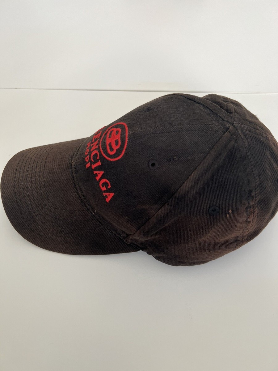 Balenciaga BB Mode Cap - Red - Size L | eBay