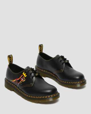 Dr Martens 1461 Jean Michel Basquiat Leather Oxford Shoes Pez