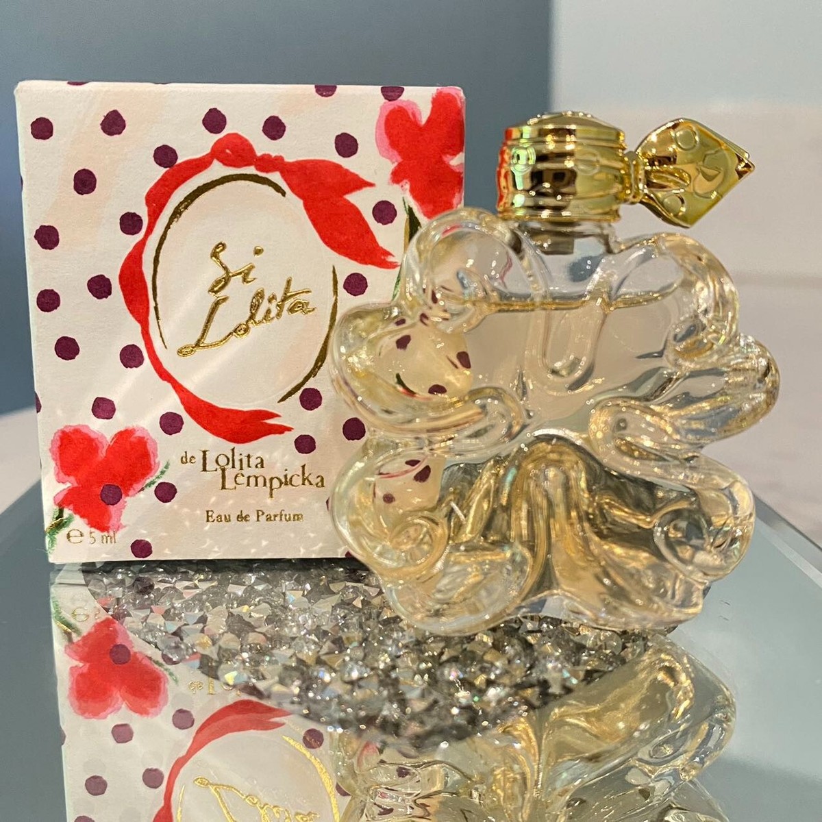 NIB Lolita Lempicka Si Lolita Eau De Parfum (splash mini size: 5