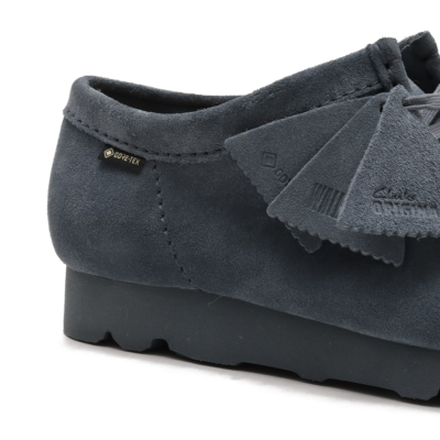 Clarks Wallabee GORE-TEX Blue Grey Suede 26176570 UK 4-13 | eBay