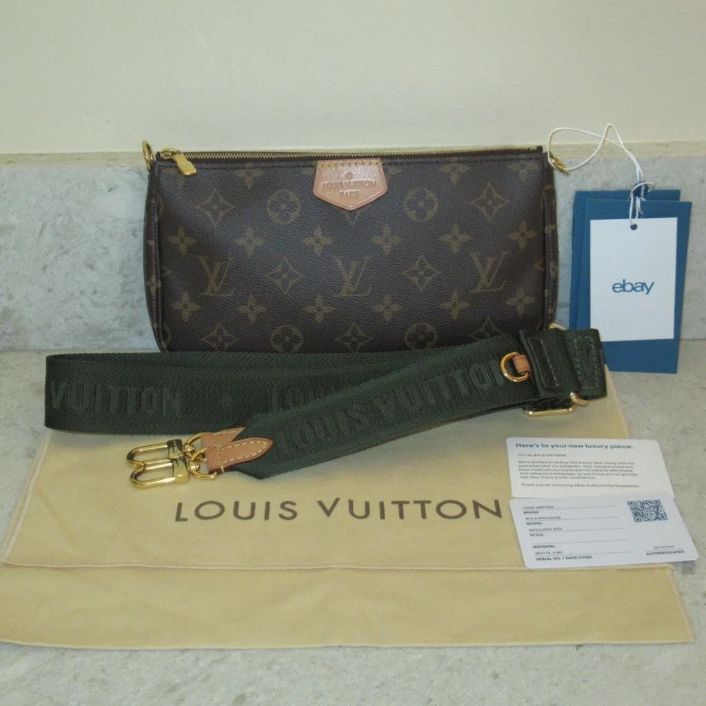 louis vuitton pochette strap products for sale | eBay