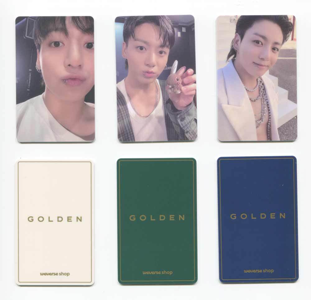 JUNGKOOK BTS - GOLDEN [WEVERSE SHOP] POB EARLY-BIRD EXCLUSIVE