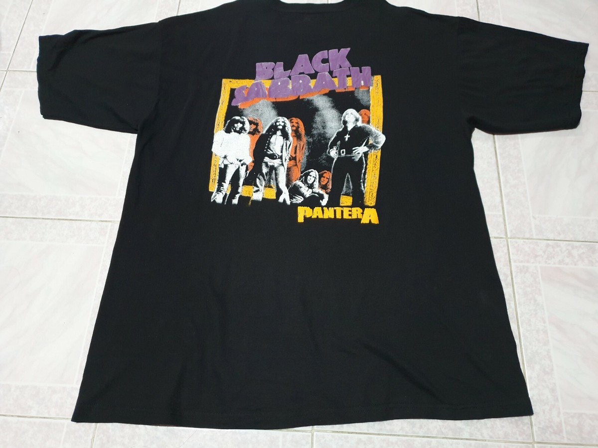 RARE Vintage 90s Black Sabbath Tour Shirt Ozzy Osborne Pantera t