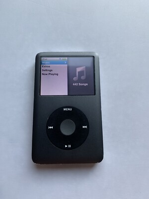 Apple iPod classic 6th Generation Black (160GB) #6637 | eBay