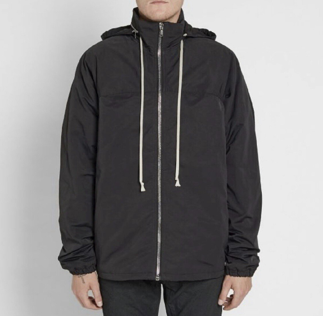 New With Tags Rick Owens Mainline SS18 Dirt Waxed Cotton Jacket