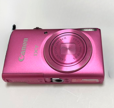 Canon IXY 110F Pink PowerShot ELPH 130 IS IXUS 140 16.0MP 8x zoom
