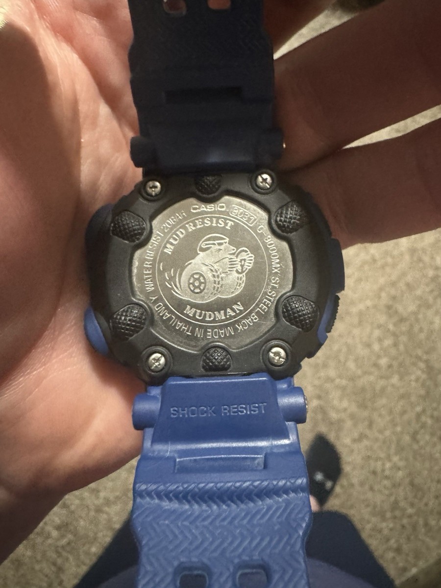 G-Shock G-9000MX Mudman Watch Blue | eBay