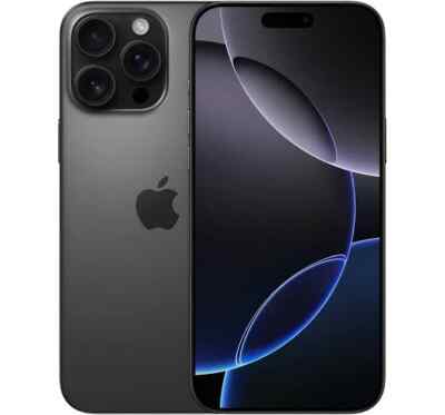 Apple iPhone 16 Pro - 256 GB - Black Titanium (Unlocked) for sale