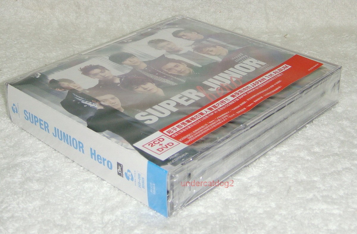 Super Junior Hero 2013 Taiwan 2-CD+DVD (1st Japanese Language