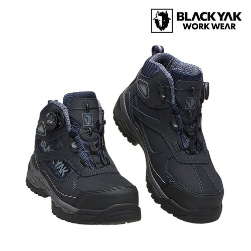 Blackyak-Korea 66D Safety Shoes BOA Dial Steel Toe cap Safe Work
