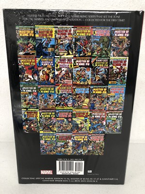 Shang Chi Master of Kung Fu Volume 1 Omnibus Marvel HC Brand New