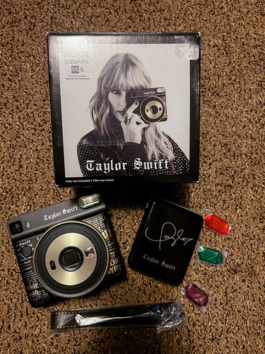 Fujifilm Instax Square SQ 6 Taylor Swift Edition Camera - Black