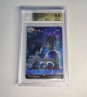 Foil】ショーケース 最後まで…/Stay with Me MTG FCA 最後まで…/Stay