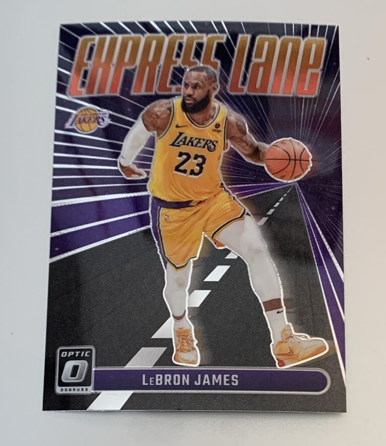 2023-24 Panini Donruss Optic Lebron James Express Lane #9