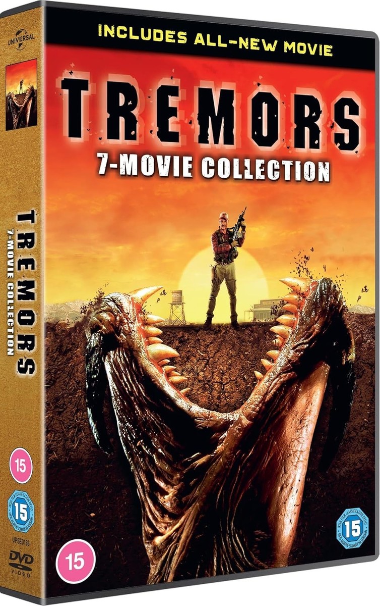 TREMORS - 7 Movie Collection (1990-2020) New Region 4 DVD Boxset