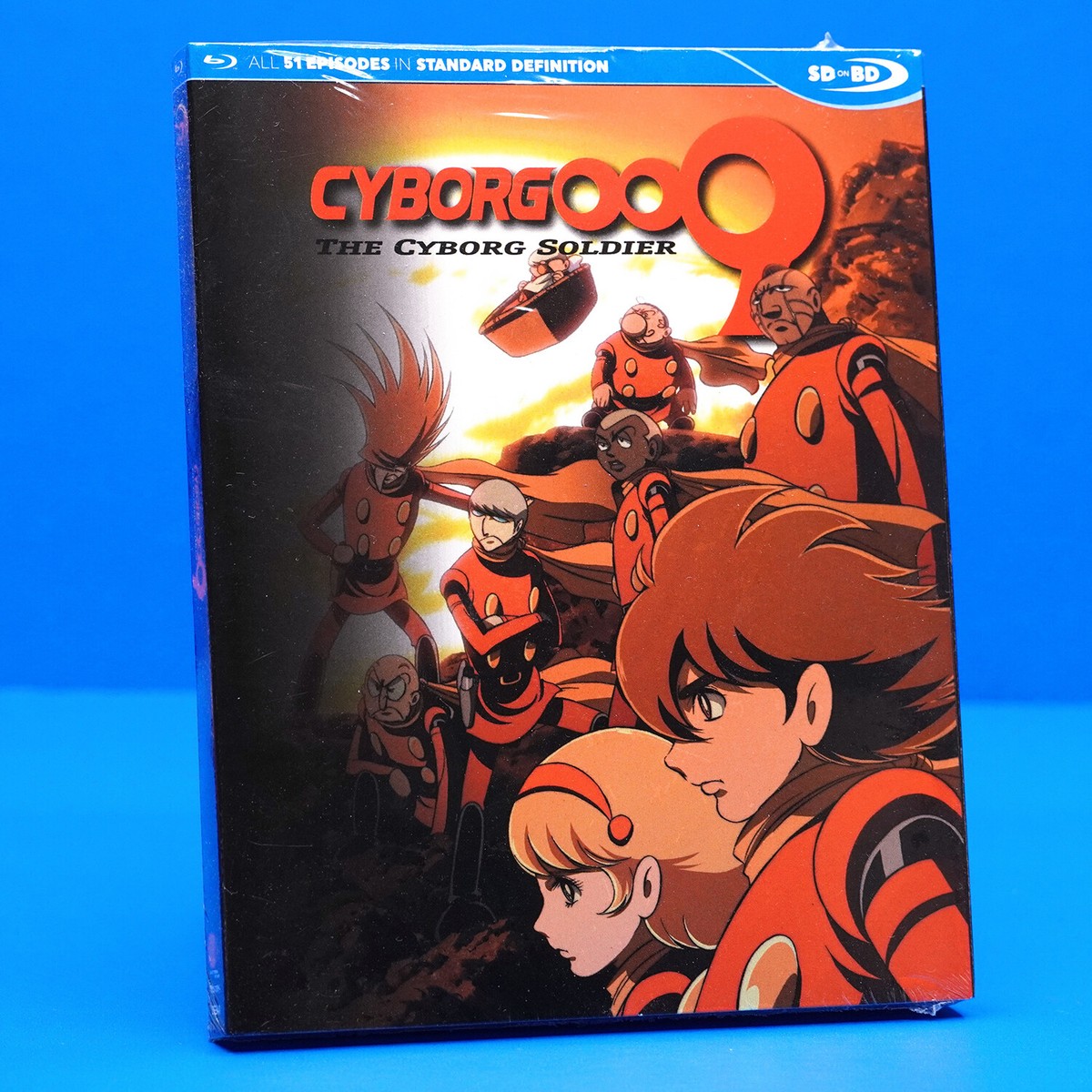 Cyborg 009: The Cyborg Soldier Complete Anime Series [Blu-ray BD