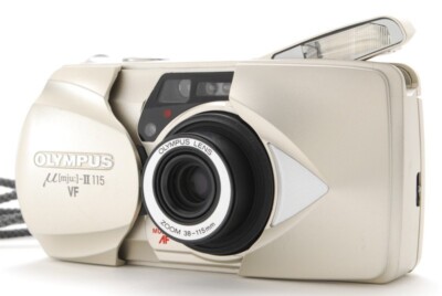 MINT w/Strap】 Olympus μ Mju II 115 VF 35mm Point & Shoot Film