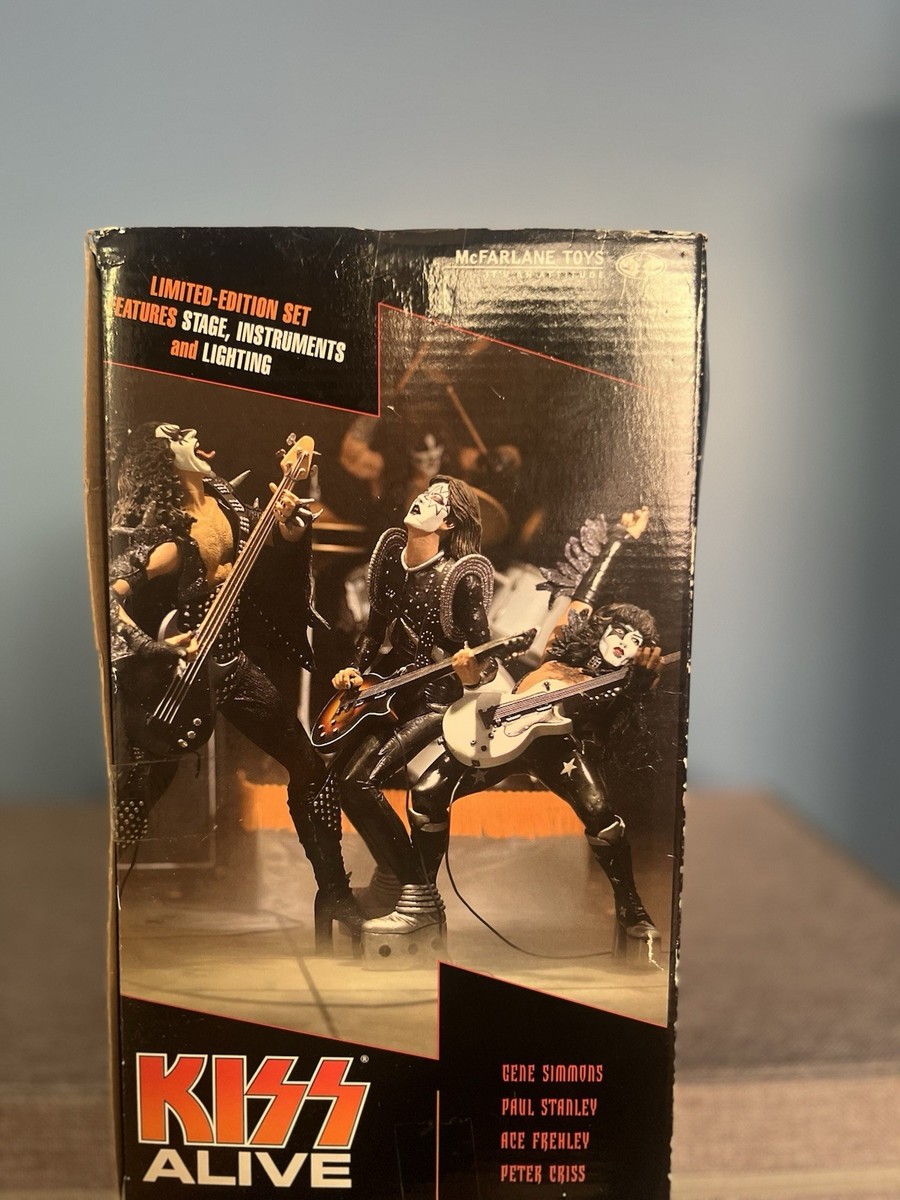 KISS ALIVE Box Set 2002 McFarlane Limited Edition Stage Action