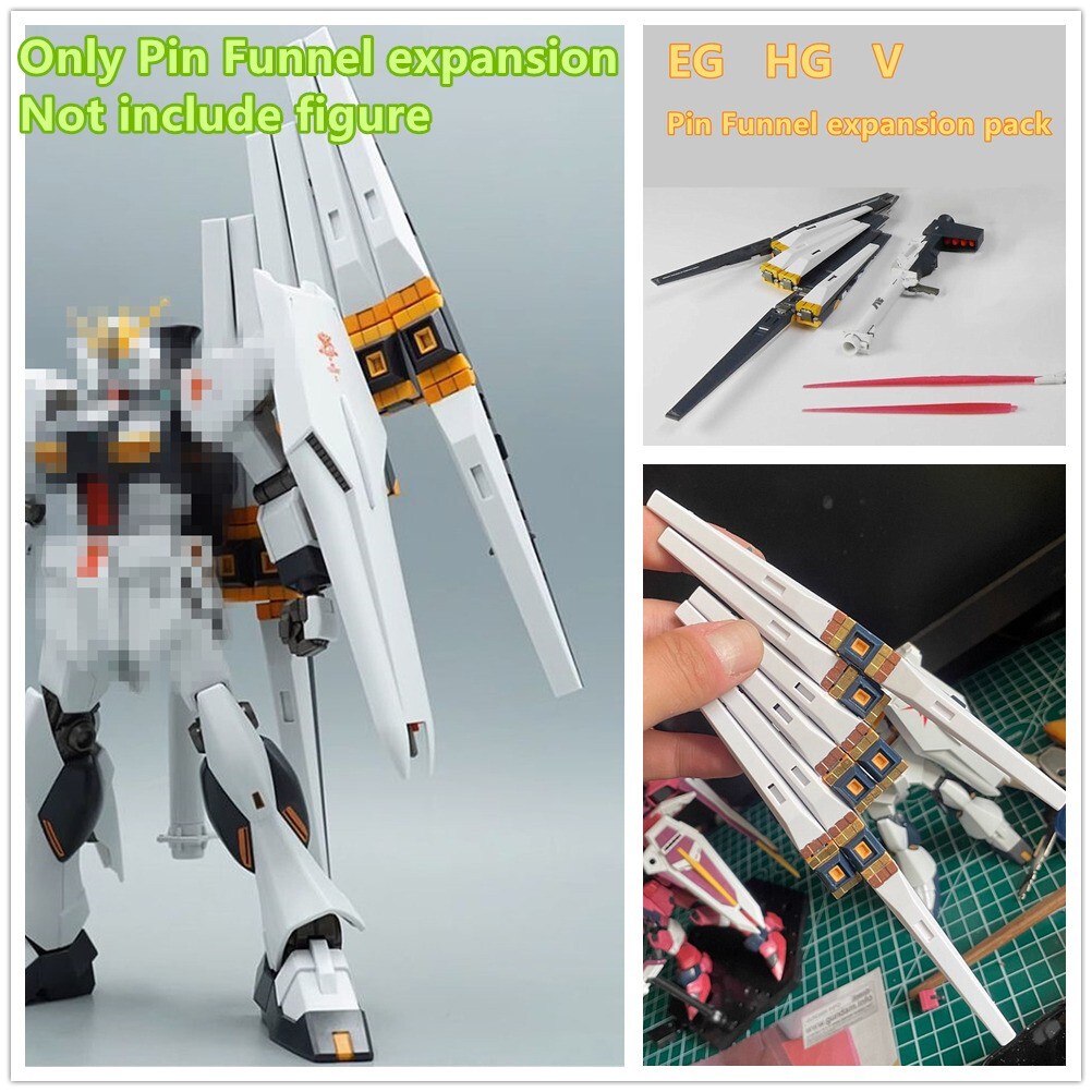Fin Funnel Bazooka expansion set for 1/144 HG EG RX-93 v model | eBay