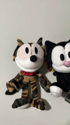 Felix the Cat & Baby Felix Plush Dolls Vintage 1999s & 2000s