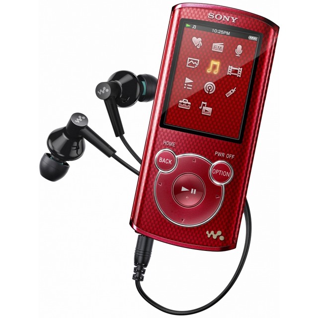 Sony Walkman NWZ-E383 Red Red (4 GB) Digital Media Player for sale