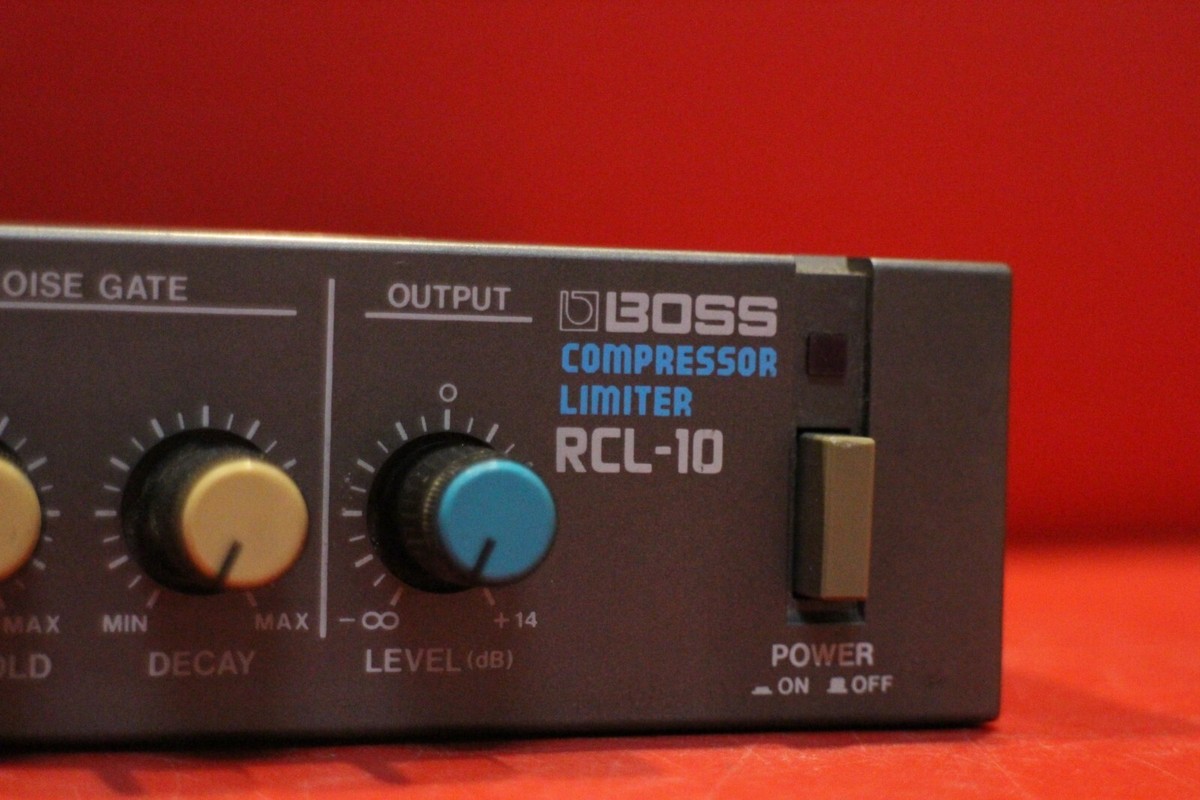 USED BOSS RCL 10 Compressor Limiter RCL-10 Micro Rack Series U2225