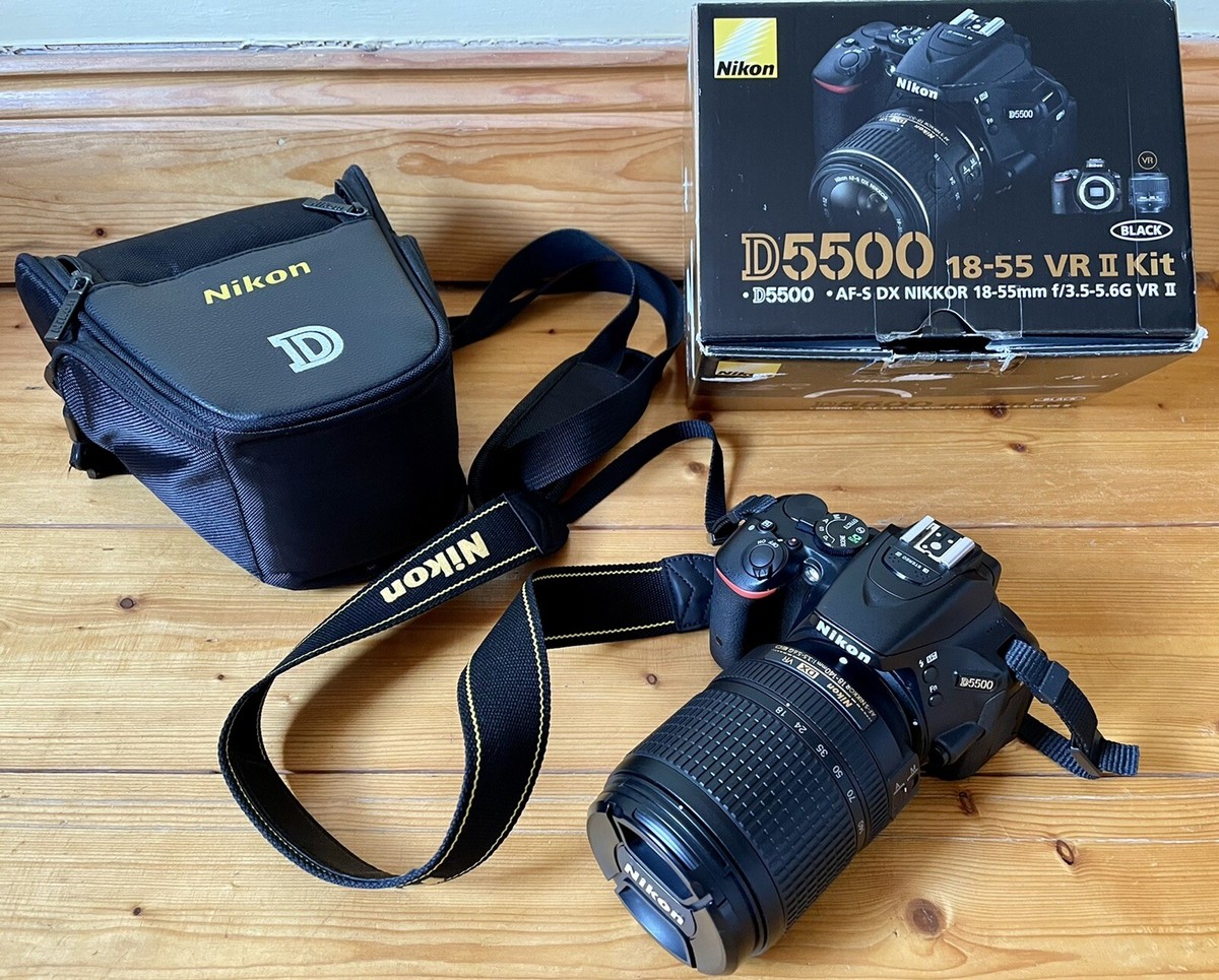 NIKON D5500 DSLR With 18-140 AF-S VR DX Lens - read description | eBay