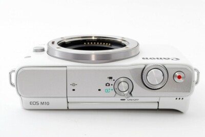 Canon EOS M10 18.0MP Digital Camera With 15-45mm Lens Kit White